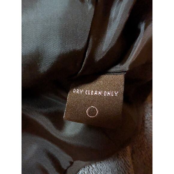 Bandolino Dark Brown Women's Blazer NWT Size 8P Office Business Suit Jacket - Picture 7 of 9